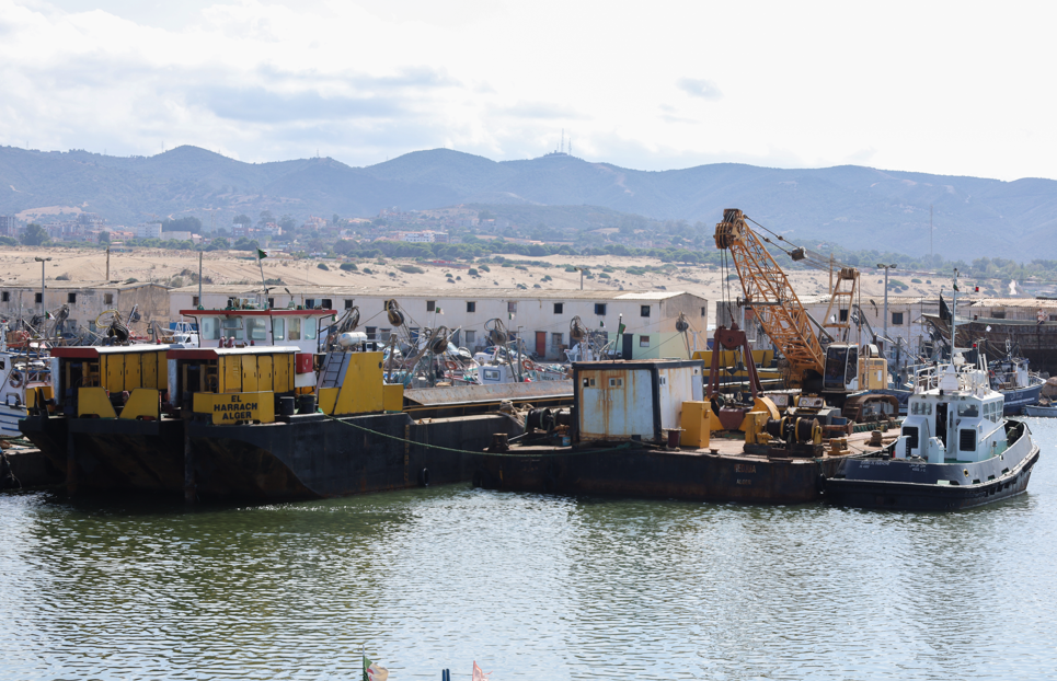 dragage du port d'Alger